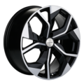 Khomen Wheels 8,5x20/5x112 ET33 D66,6 KHW2006 (Audi/VW) Black-FP
