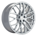 Khomen Wheels 8,5x20/5x112 ET20 D66,5 KHW2005 (Q8) Brilliant Silver-FP