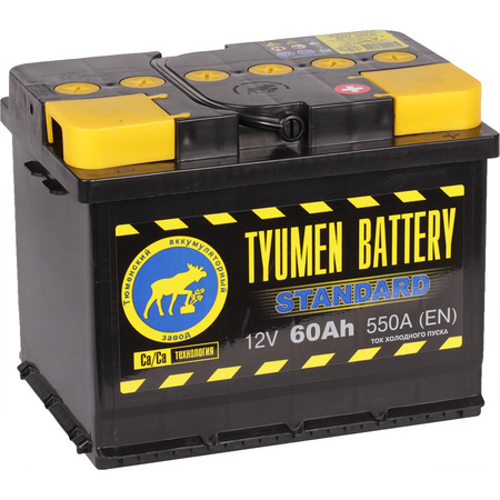 АКБ "Tyumen Battery" Standard 60 Ач о/п L2