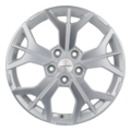 Khomen Wheels 7x17/5x114,3 ET45 D60,1 KHW1715 (Changan/Geely/Lexus/Toyota) F-Silver-FP