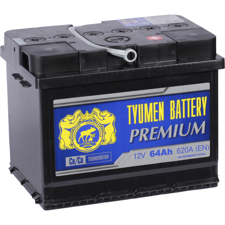 АКБ "Tyumen Battery" Premium 64Ач о/п L2